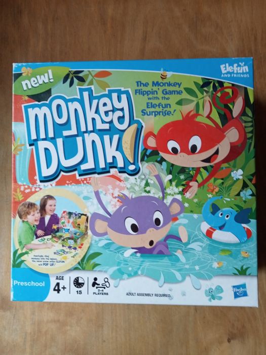Gra planszowa dla dzieci 4+   Monkey Dunk