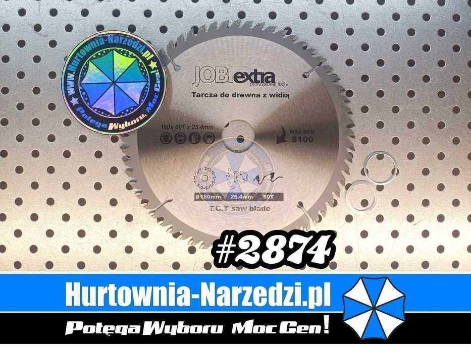 Tarcza do drewna z Widią TCT 180mm 60T tarcza do drewna 180mm 60 zębów