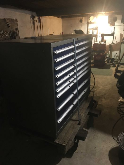 Szafa warsztatowa wieloszufladowa na narzędzia wózek warsztatowy