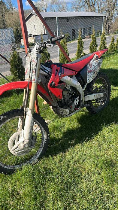 Cross, Honda 450, 2004r.