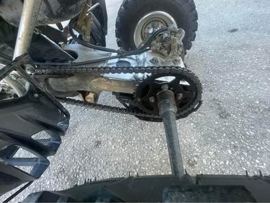 Kawasaki kfx 400 moto4