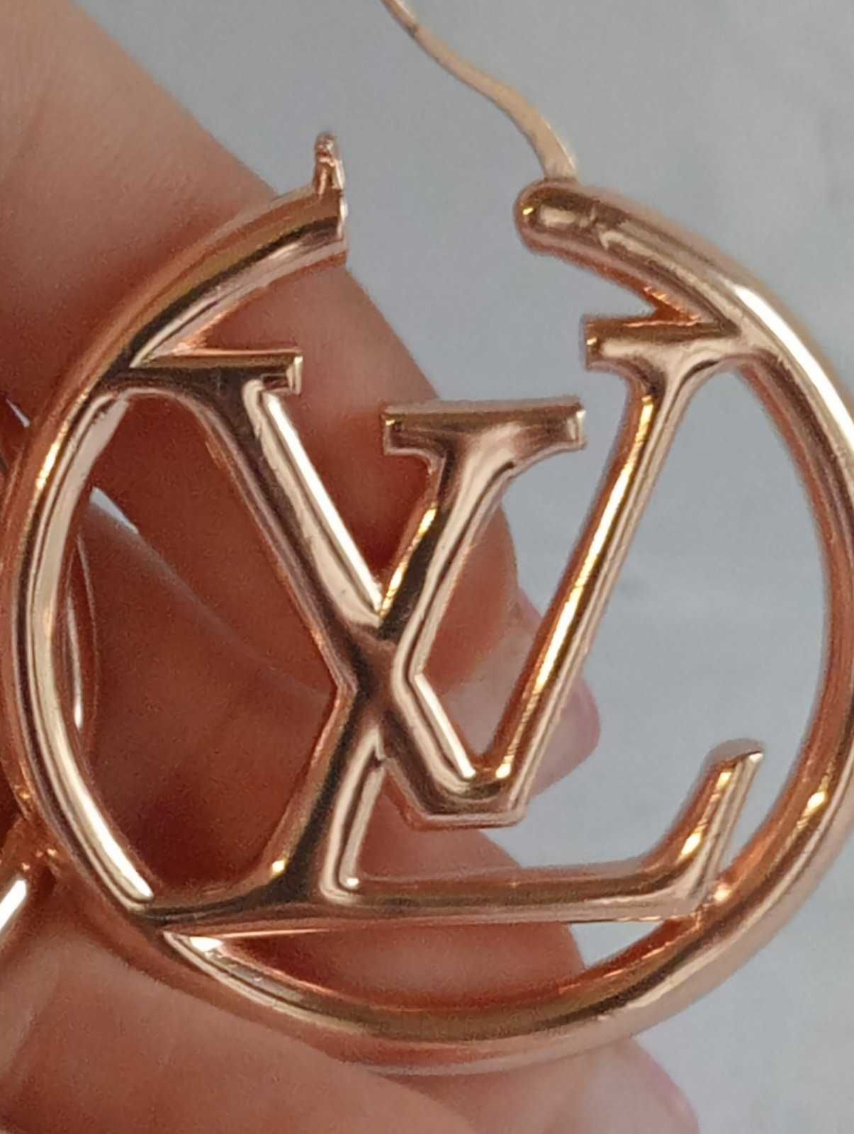 серьги Luise earrings Louis Vuitton Gold in Metal