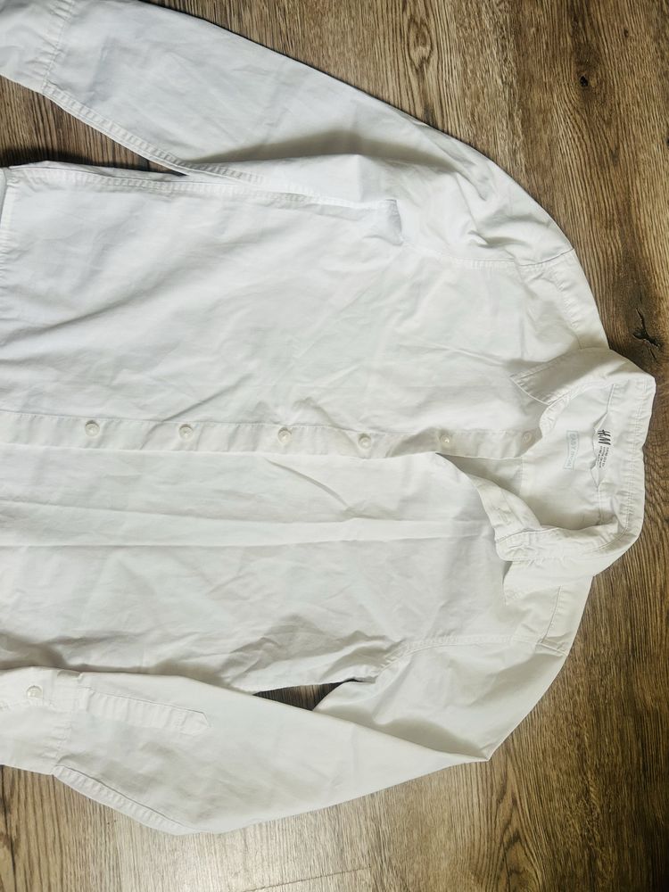 Koszula biała H&M 140