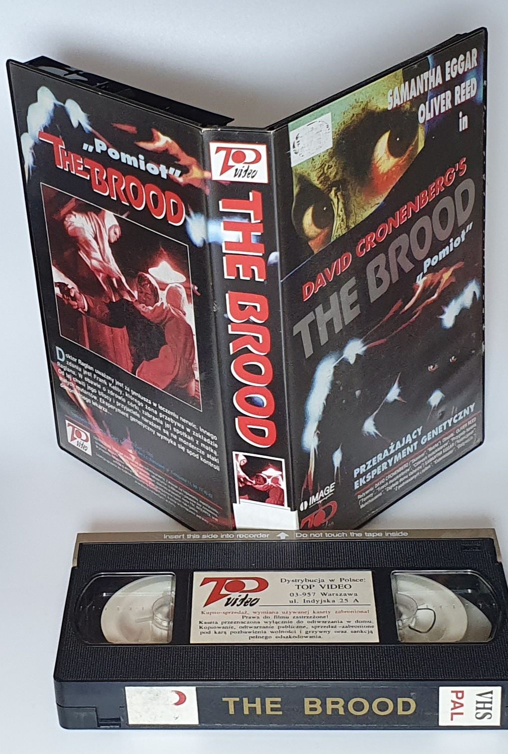 Zestaw 6 kaset VHS "Kosiarz umysłów" "Wykonać wyrok"