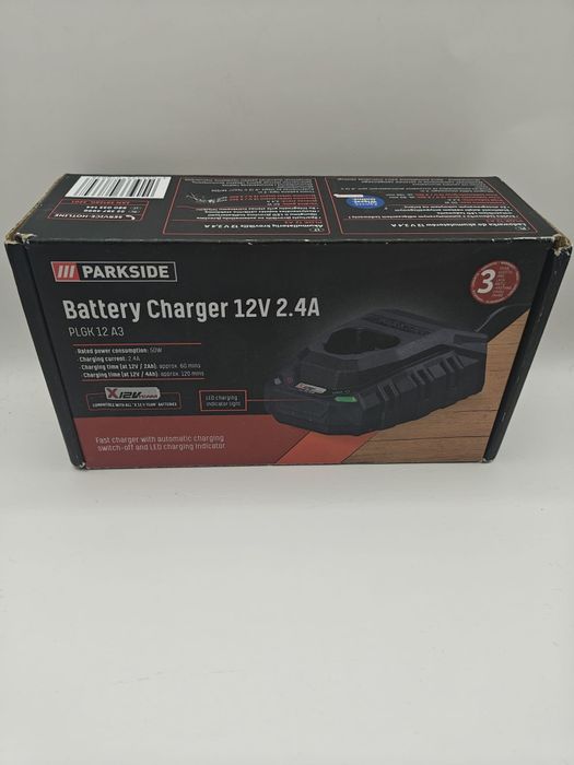 Ładowarka Parkside PLGK 12 A3 12V 2,4A