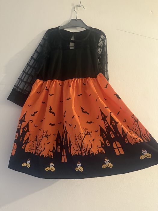 Vestido halloween 3 anos