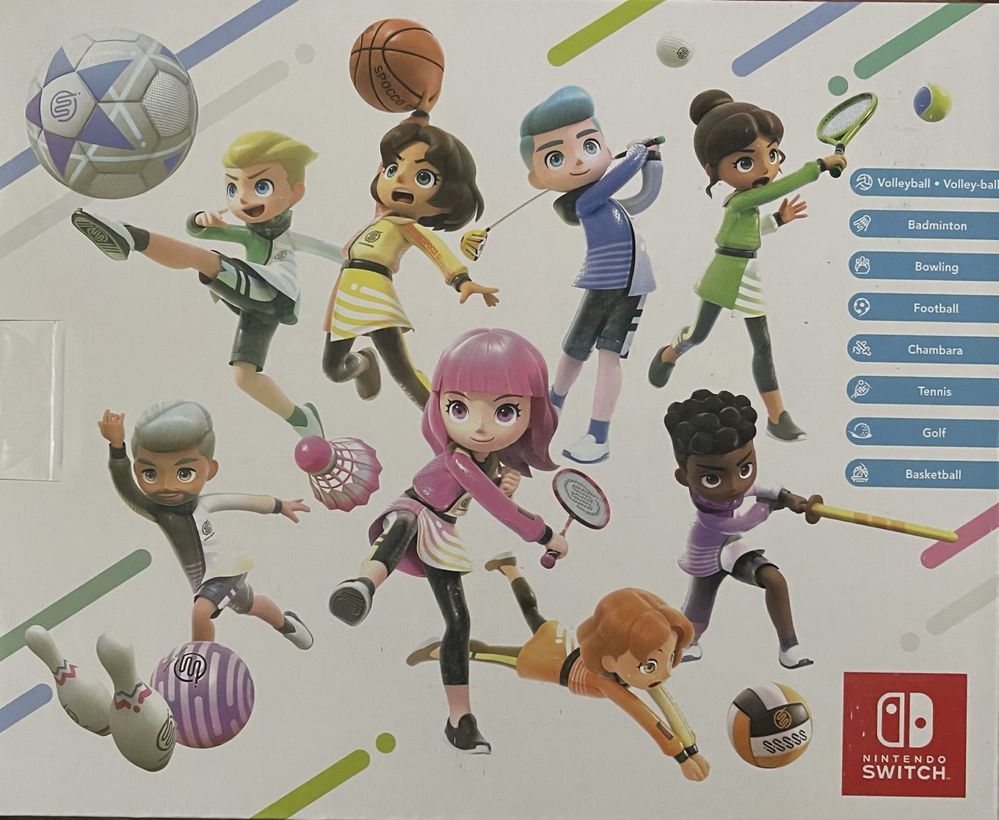 Нові! топ комплект Nintendo Switch Neon Red Blue Sports Bundle +12 міс