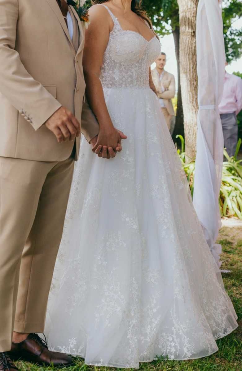 Vestido de Noiva Exclusivo (como novo, excelente estado)