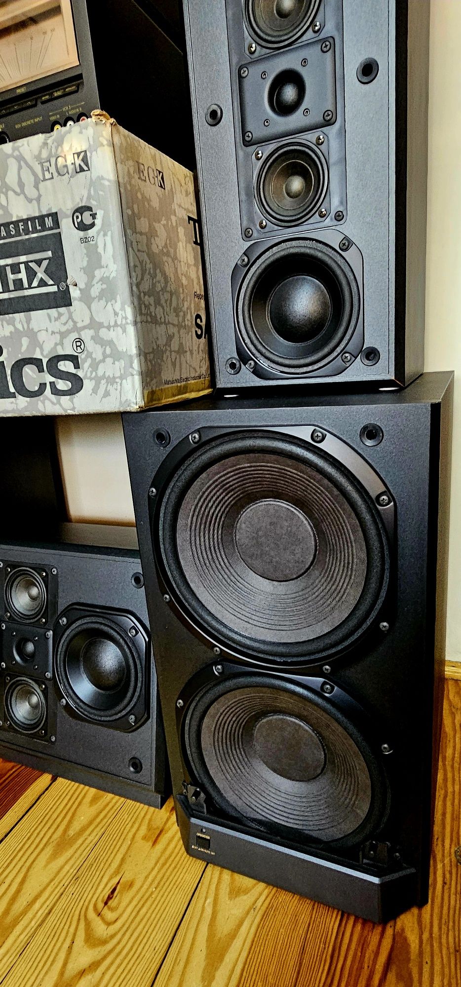 Technics-flagowy zestaw kina domowego SA-TX50, SH-AC500D, 5.2 bdb stan