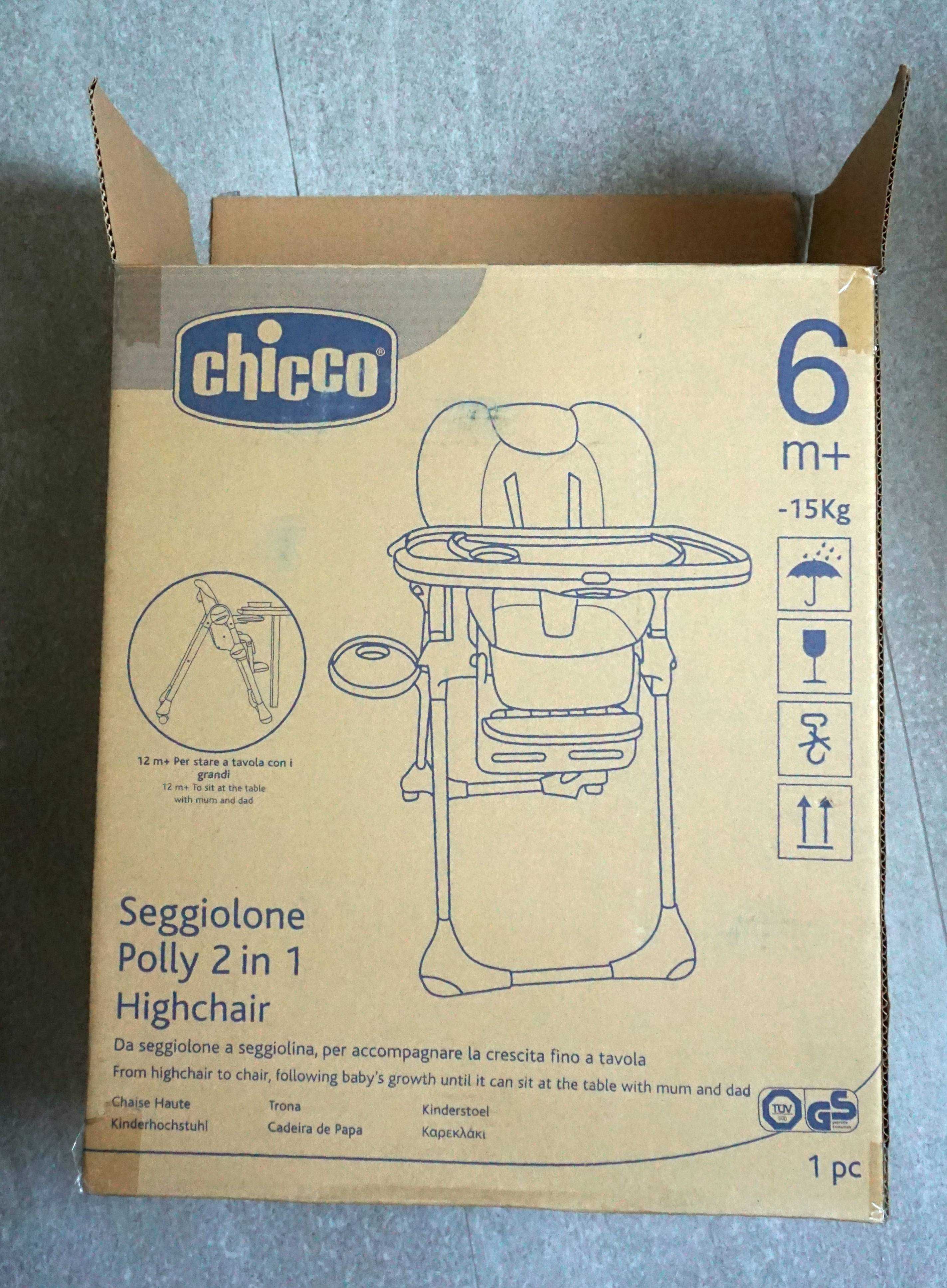 Krzesełko do karmienia chicco polly 2 in 1