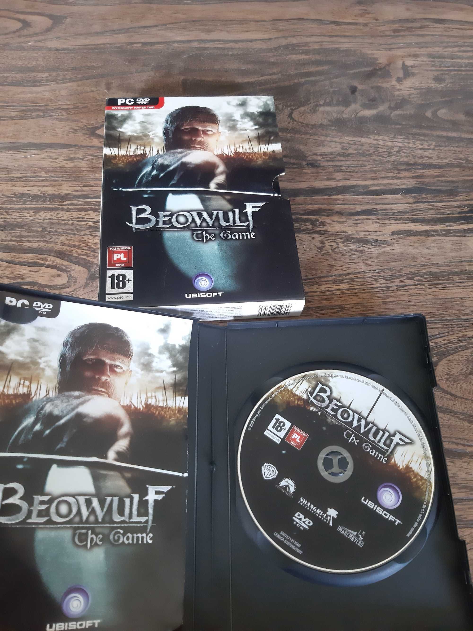 Beowulf - gra PC, stan bdb! Płyta, podręcznik, pudełko - komplet!