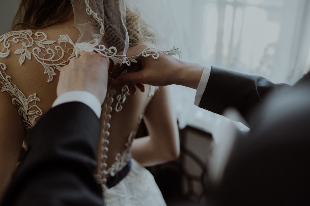 Piękna suknia ślubna Gala Machiko 36/38, ivory