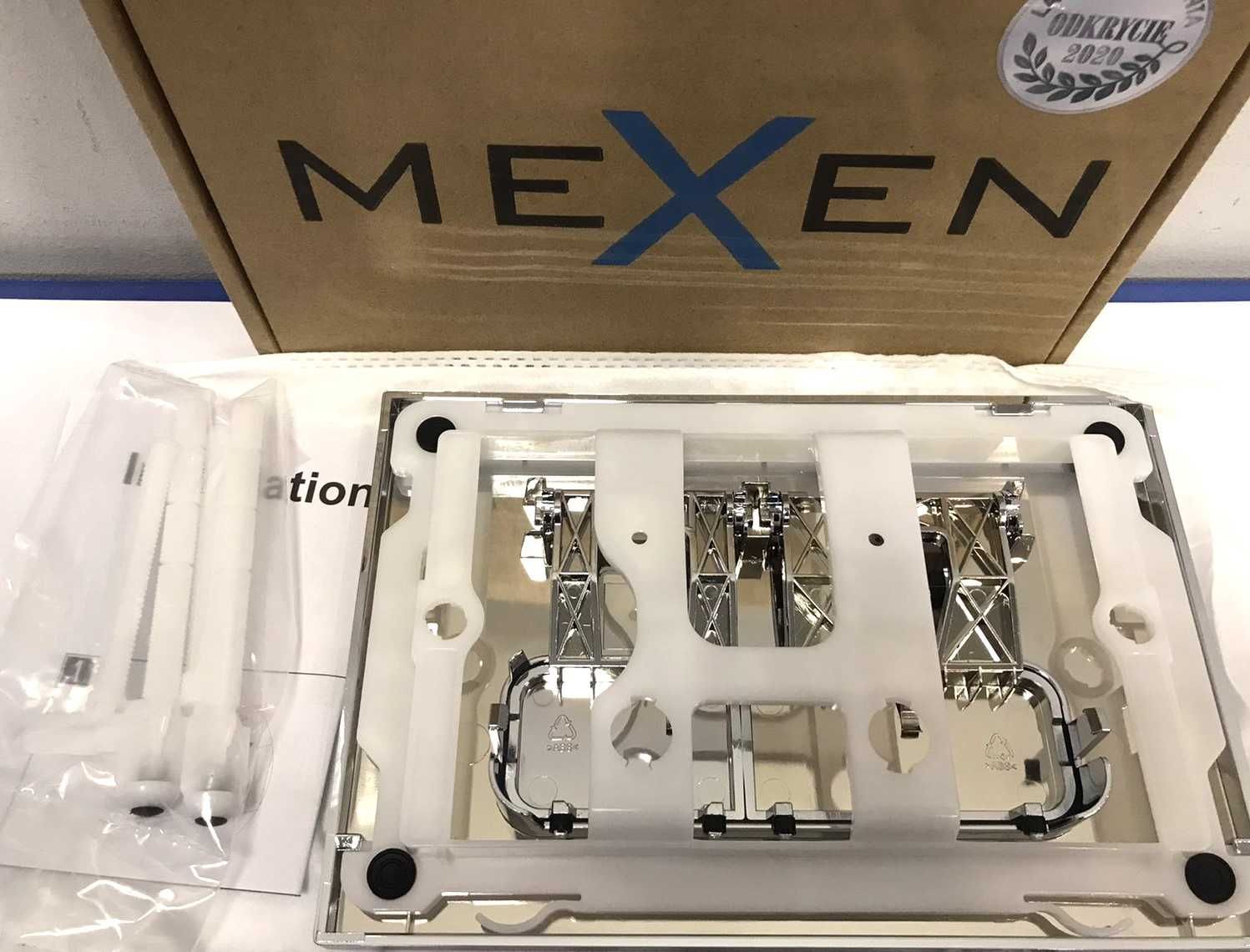 Кнопка смыва для инсталляции MEXEN FENIX 02 CHROME MEX-600201