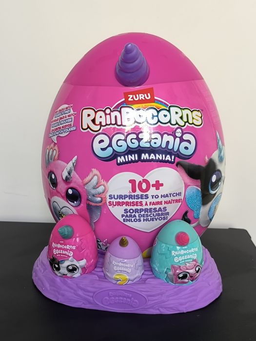 Zestaw ZURU Jajo Jajko Rainbocorns Eggzania Mini Mania Surprise Maskot