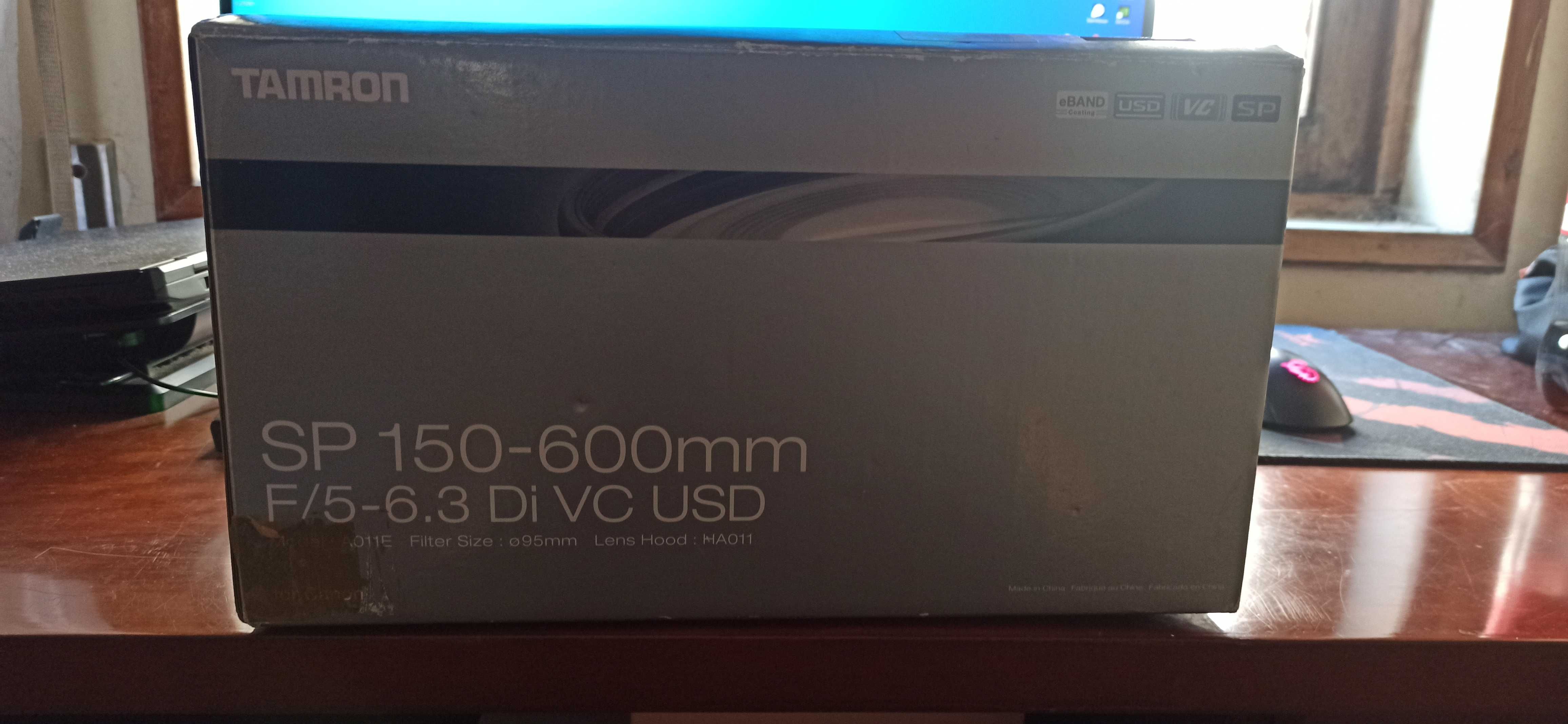 Tamron sp di vc usd 150-600 (CANON EF)