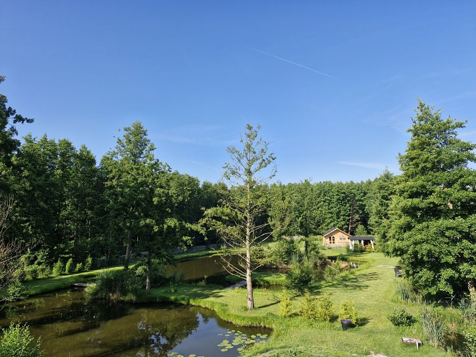 Domek drewniany całoroczny Chycina, lubuskie, super klimat!