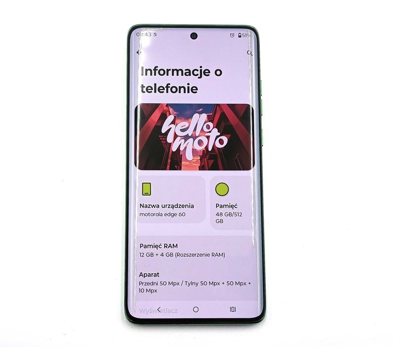 Telefon Motorola MOTO EDGE 60 NEO 12/512GB
