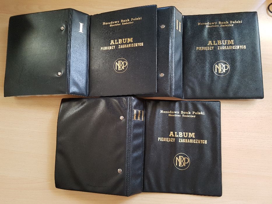 Album pieniędzy zagranicznych NBP 1991
