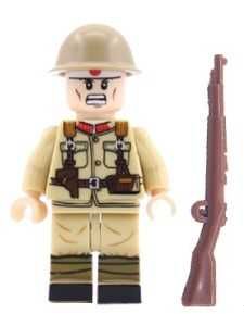 Zestaw 20 sztuk figurek żołnierzy z bronią ww2 komp. z Lego, Cobi