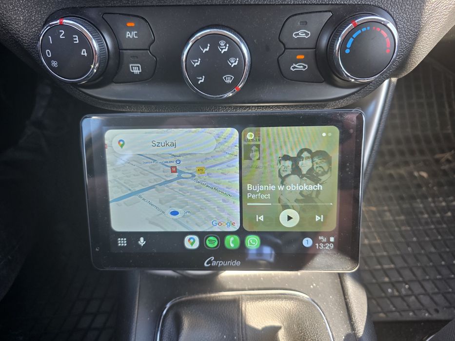 Carpuride C3 android auto Carplay konsola wyświetlacz 7 cali