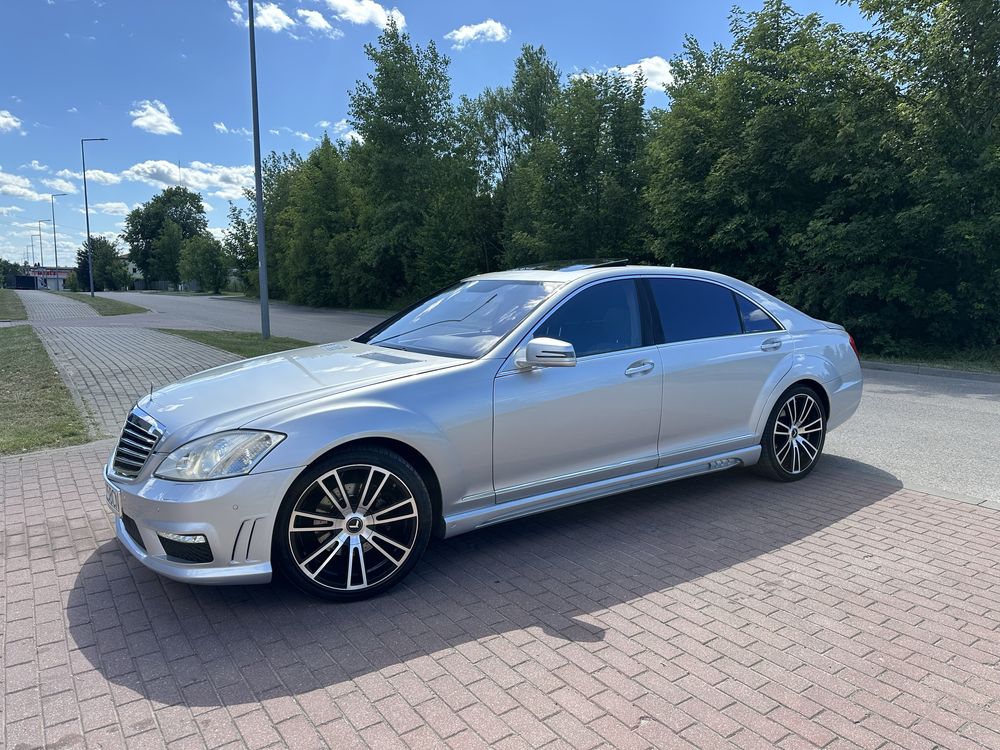 Mercedes S550 388KM LPG, Pakiet AMG S63, zamiana