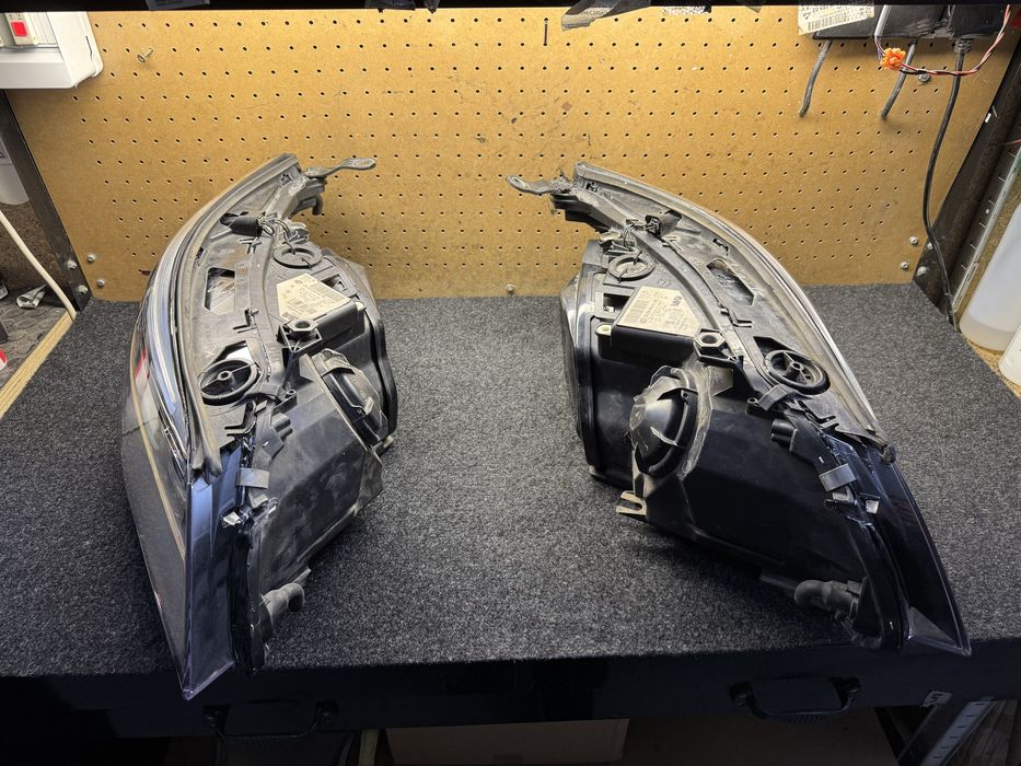 Bmw e60 lci bi xenon dynamic lift skrętny reflektor lewy prawy przód