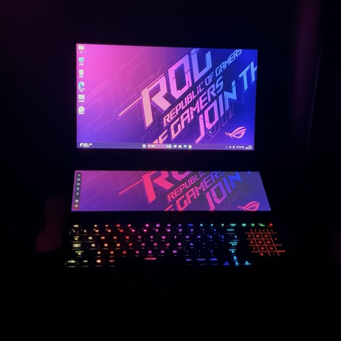 Asus/ROG/Zephyrus Duo 15/GX551QM/R9-5980/RTX3060/16G/1TB/батарея-70%