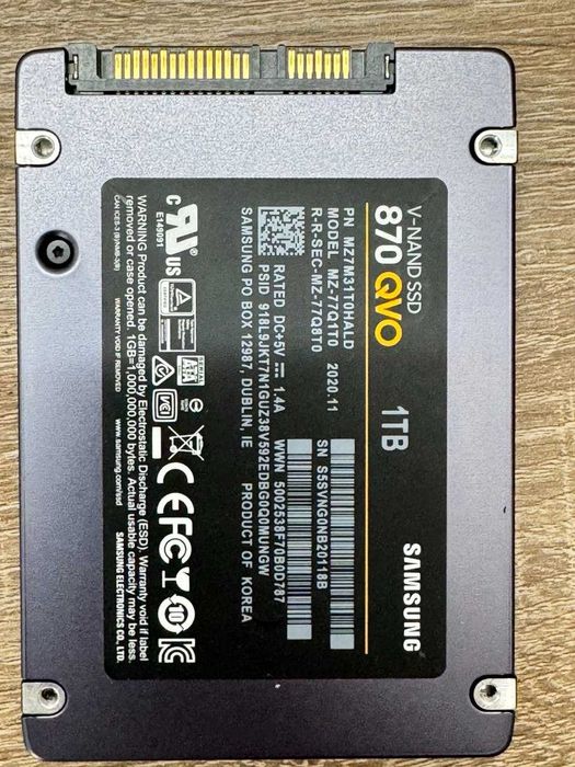 Продам  SSD 1TB / 2TB /  8TB  |  SSD M2 NVME  1TB / 2TB