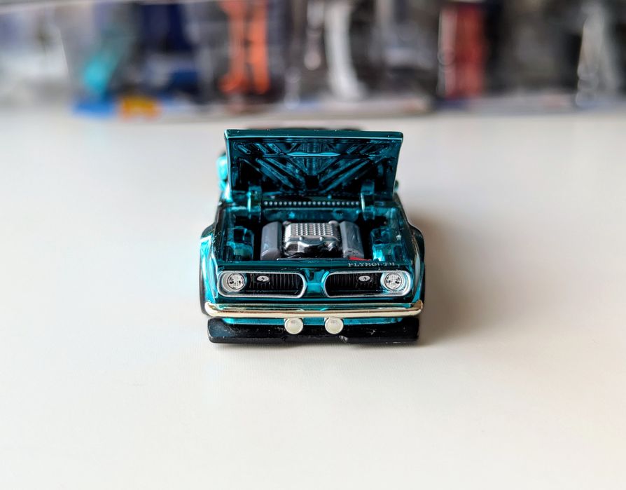 '68 Custom Plymouth Barracuda Hot Wheels RLC RED LINE CLUB Хот вілс