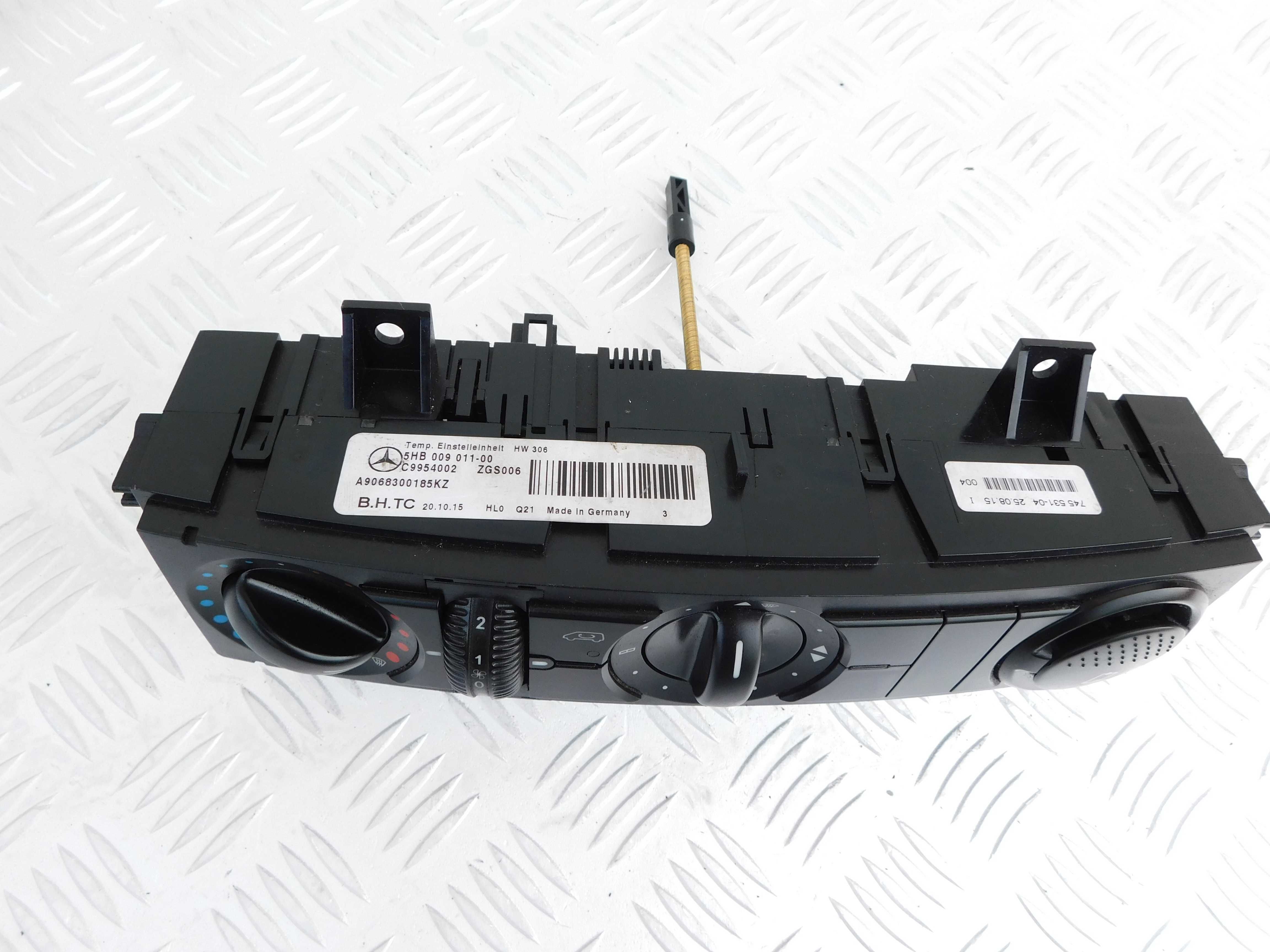 Sprinter 906 VW CRAFTER panel sterowania nawiewami regulacje EURO