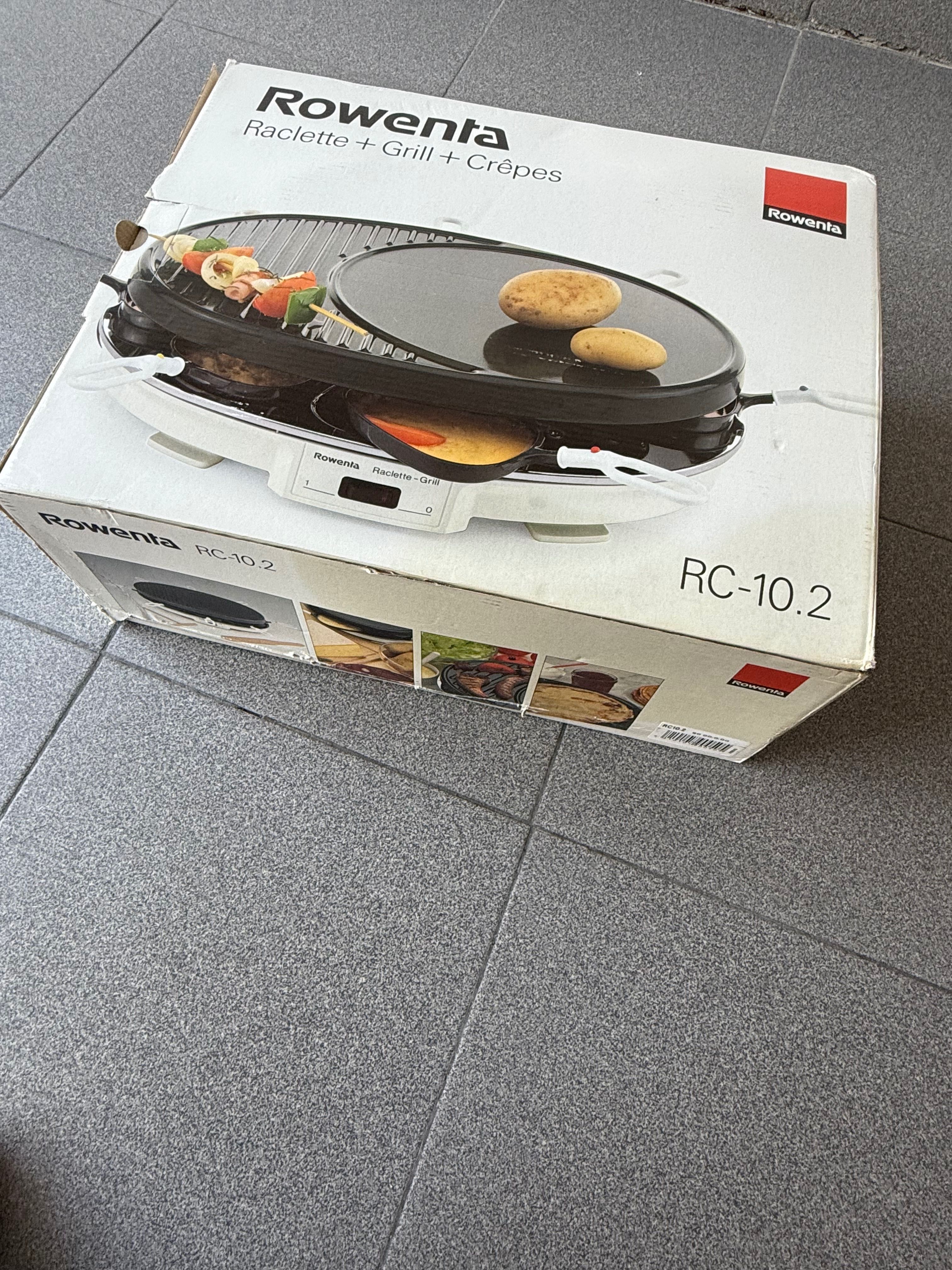 Rowenda raclette + grill + crepes