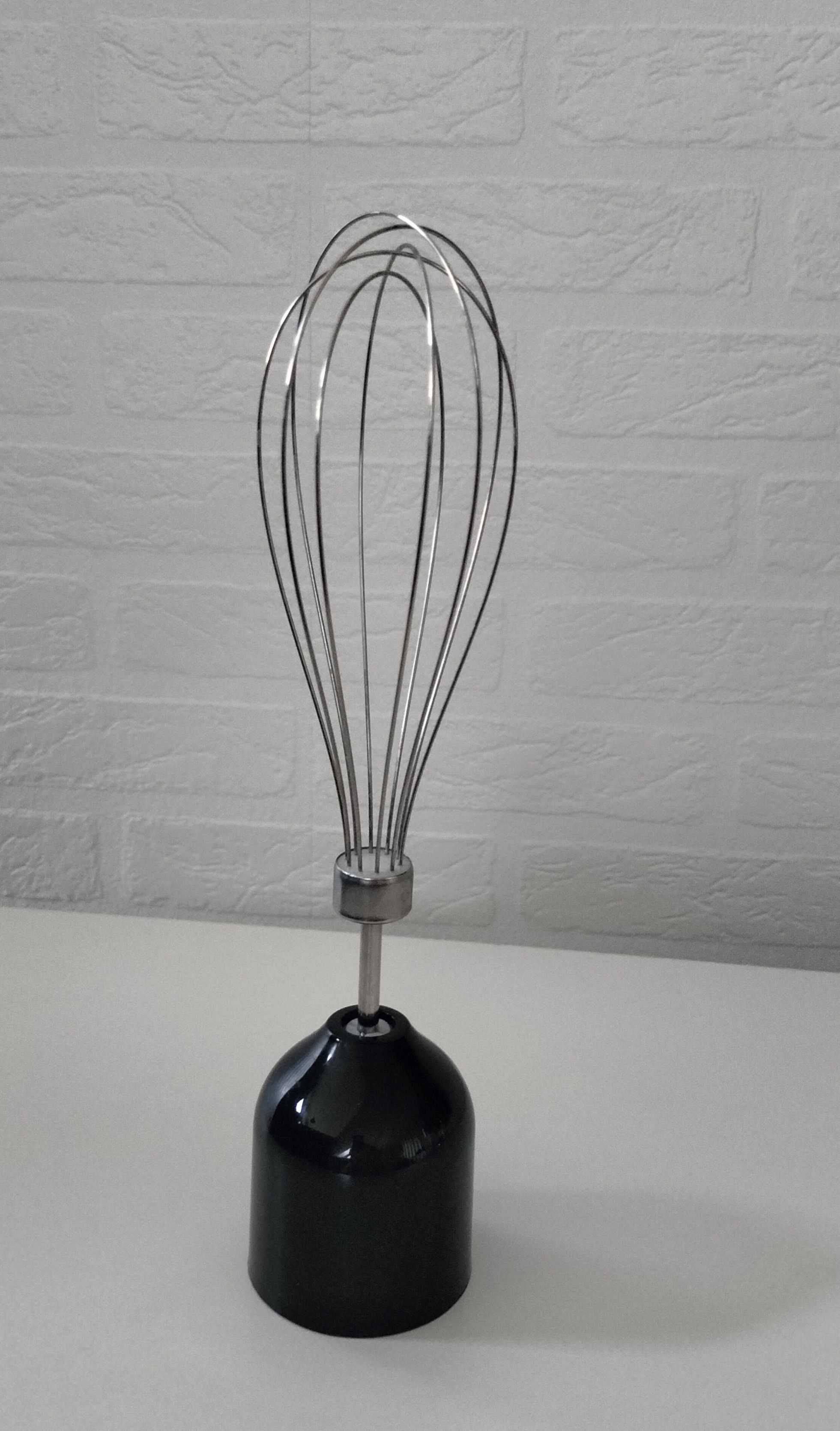 Blender Ręczny Czarny 600 W 4 elementy