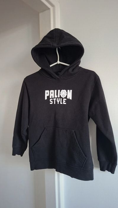 Bluza Dziecięca Palion Style Czarna z Kapturem Rozmiar 140/146