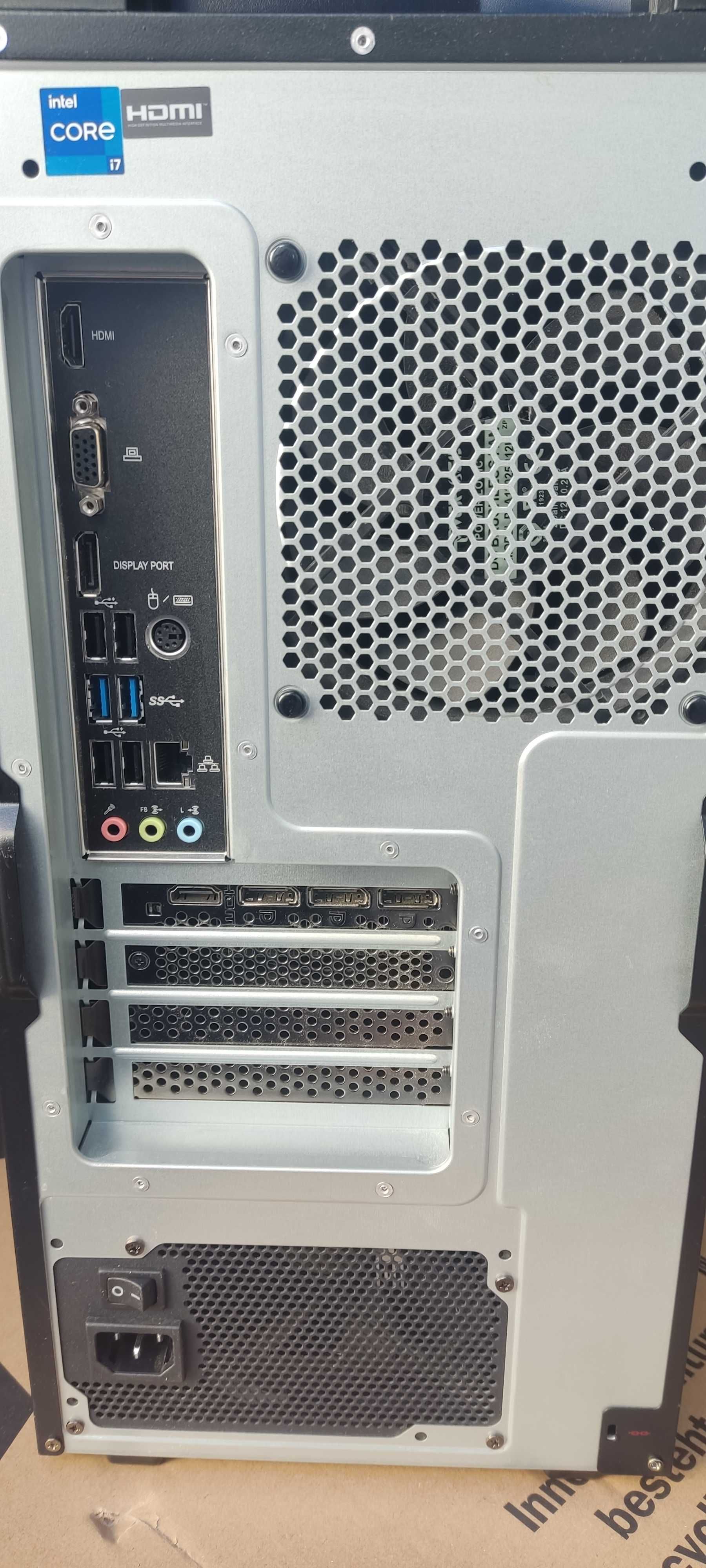 komputer MSI  I7 11700, RTX 3070,32 GB DDR 4 ,NvMe 512 GB, 1 TB, Wi Fi