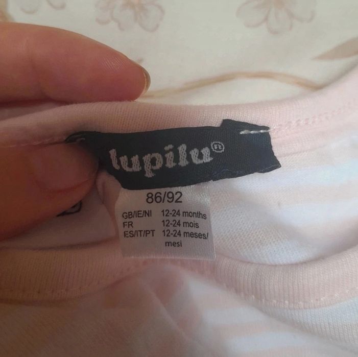 2 bluzki bluzeczki dla dziewczynki 86/92| 100% bawełna | wysyłka w 24h