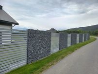 Łupek czarny do gabionu kamień na skarpę biały Biała Marianna kora
