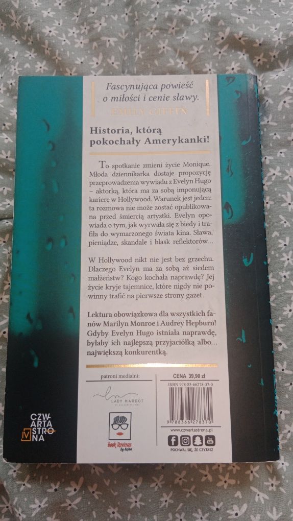 Siedmiu mężów Evelyn Hugo Taylor Jenkins Reid