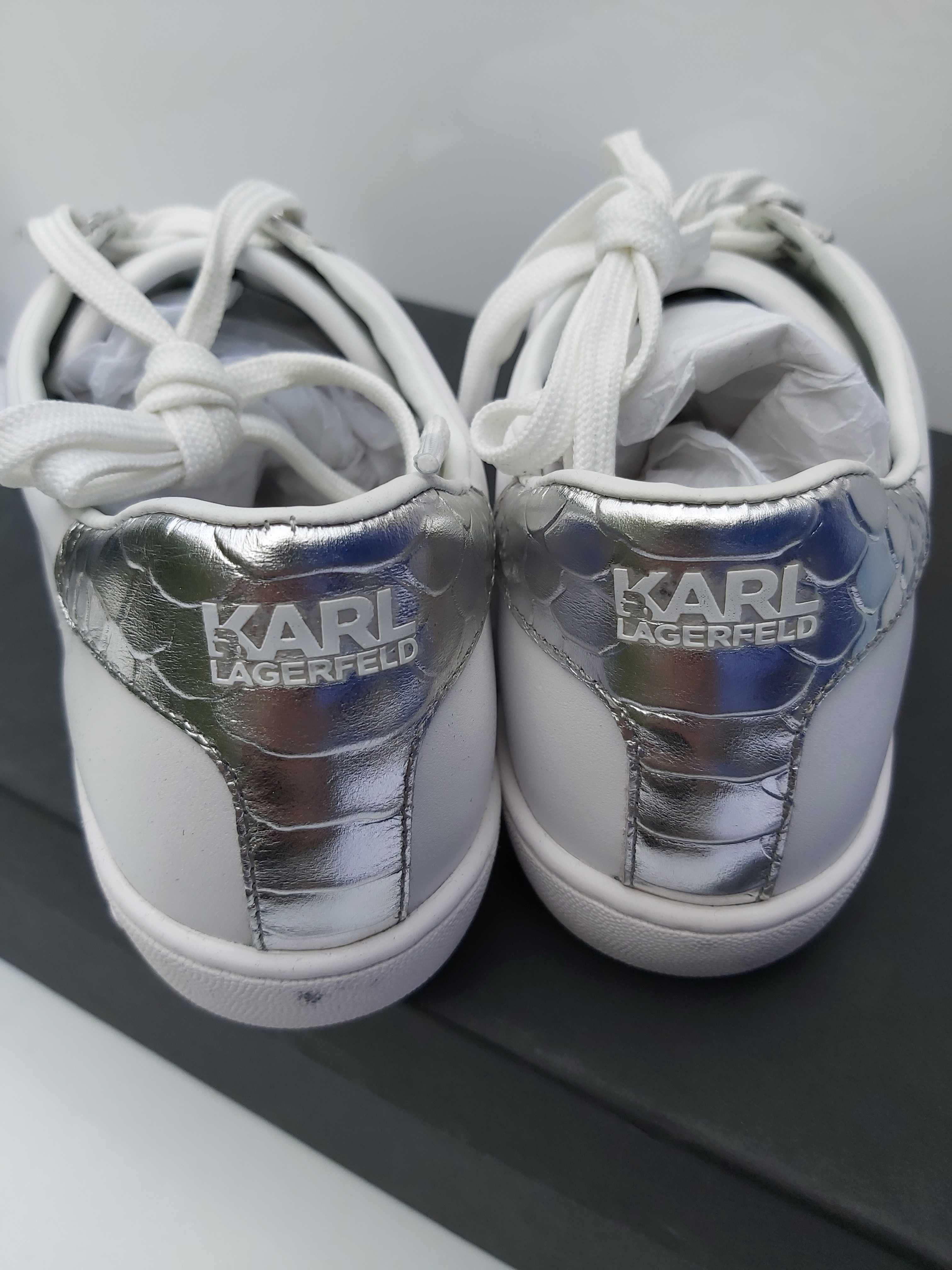 NOWE sneakersy KARL LAGERFELD trampki tenisówki icon 37