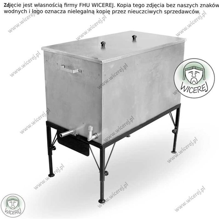 Duża topiarka parowa na 20/28 ramek Warszawskie Poszerzane i Zwykłe