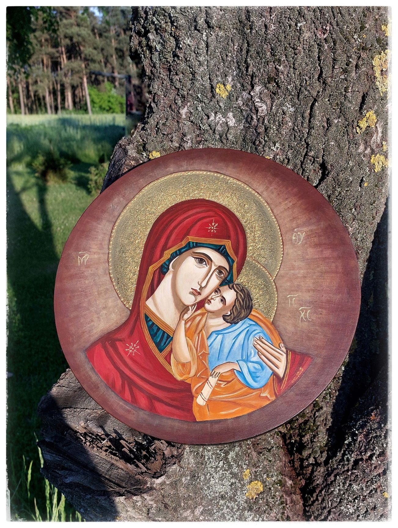 Ikona Matka Boska z Dzieciątkiem.