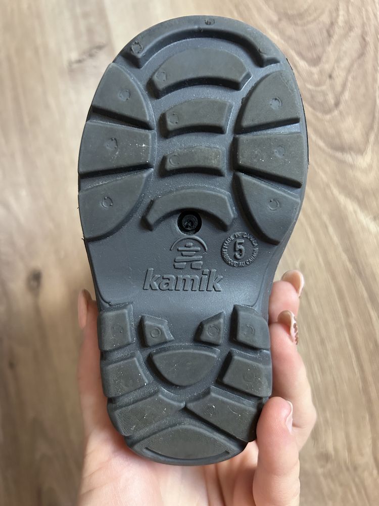 Śniegowce buty zimowe KAMIK Snowbug 3 Navy r. 22 USA 5