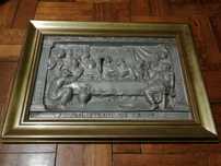 Quadro última ceia de Cristo