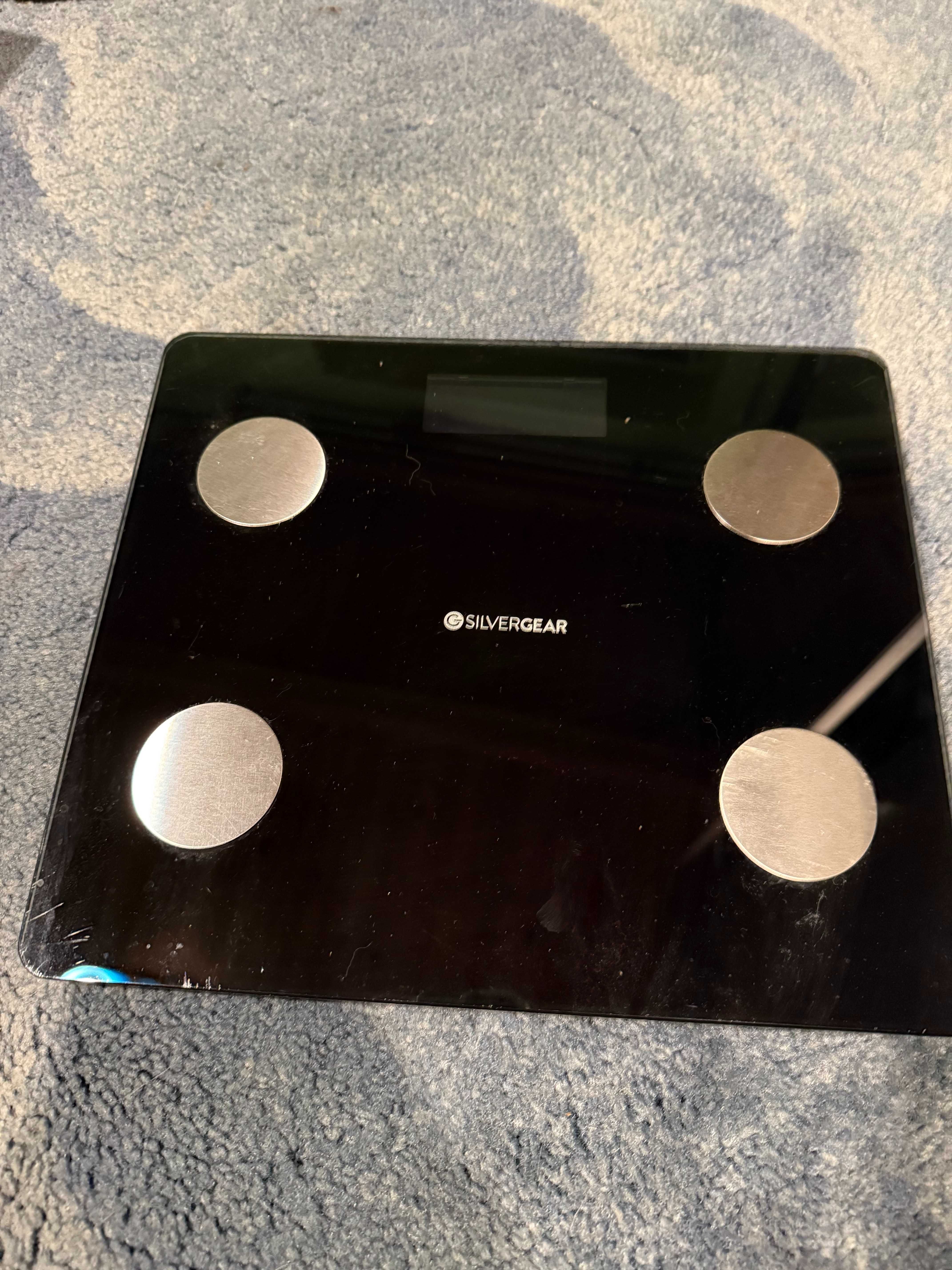 waga łazienkowa silver gear smart scale bluetooth