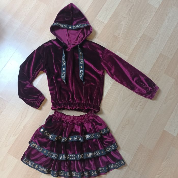 Zestaw komplet welurowy