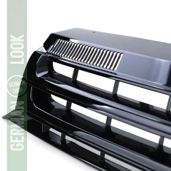 Grelha frontal preta brilhante s/ emblema VW Bus T5 Facelift 09 a 15
