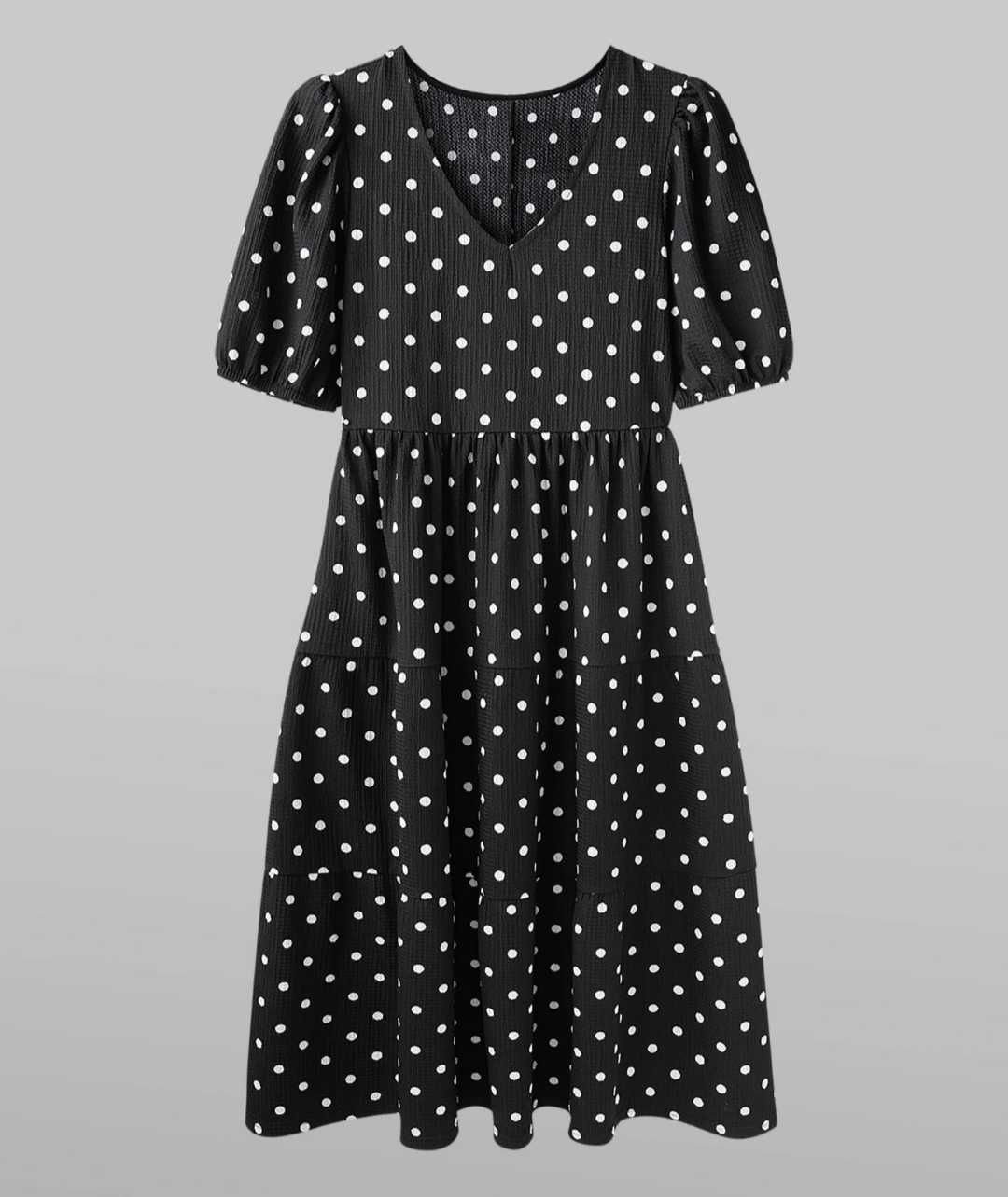Letnia Sukienka w grochy Pepco rozm XL