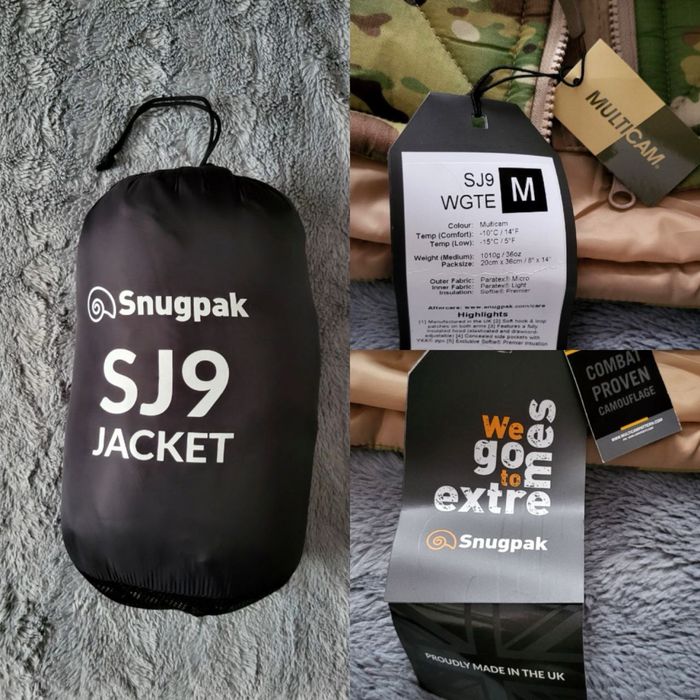 Утеплена зимова куртка Snugpak SJ9 MultiCam
