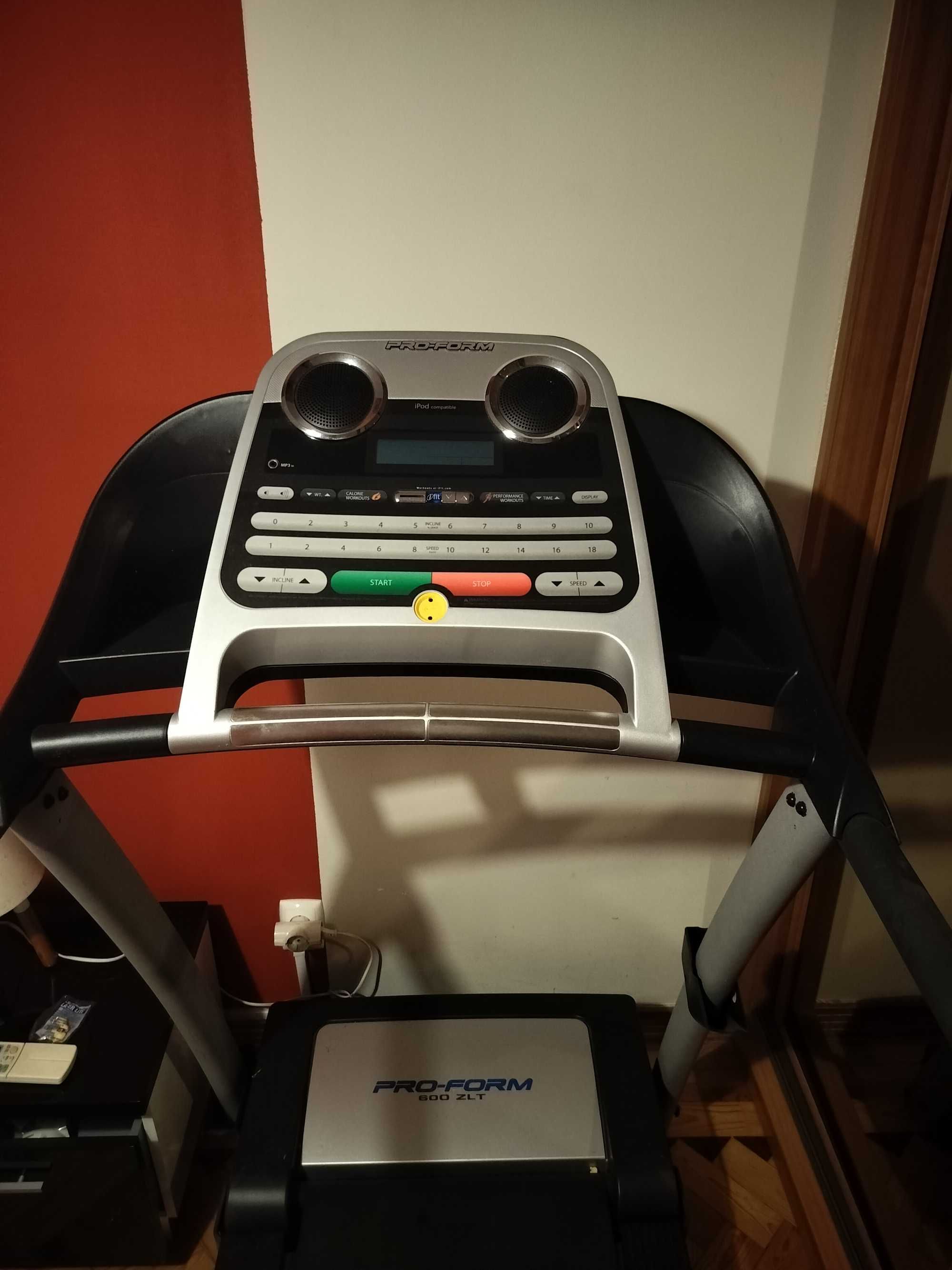Passadeira de corrida e caminhada Inclinavel - como nova