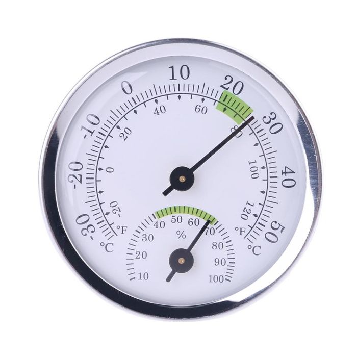 Higrómetro Termómetro 58mm Analógico (humidade e temperatura)