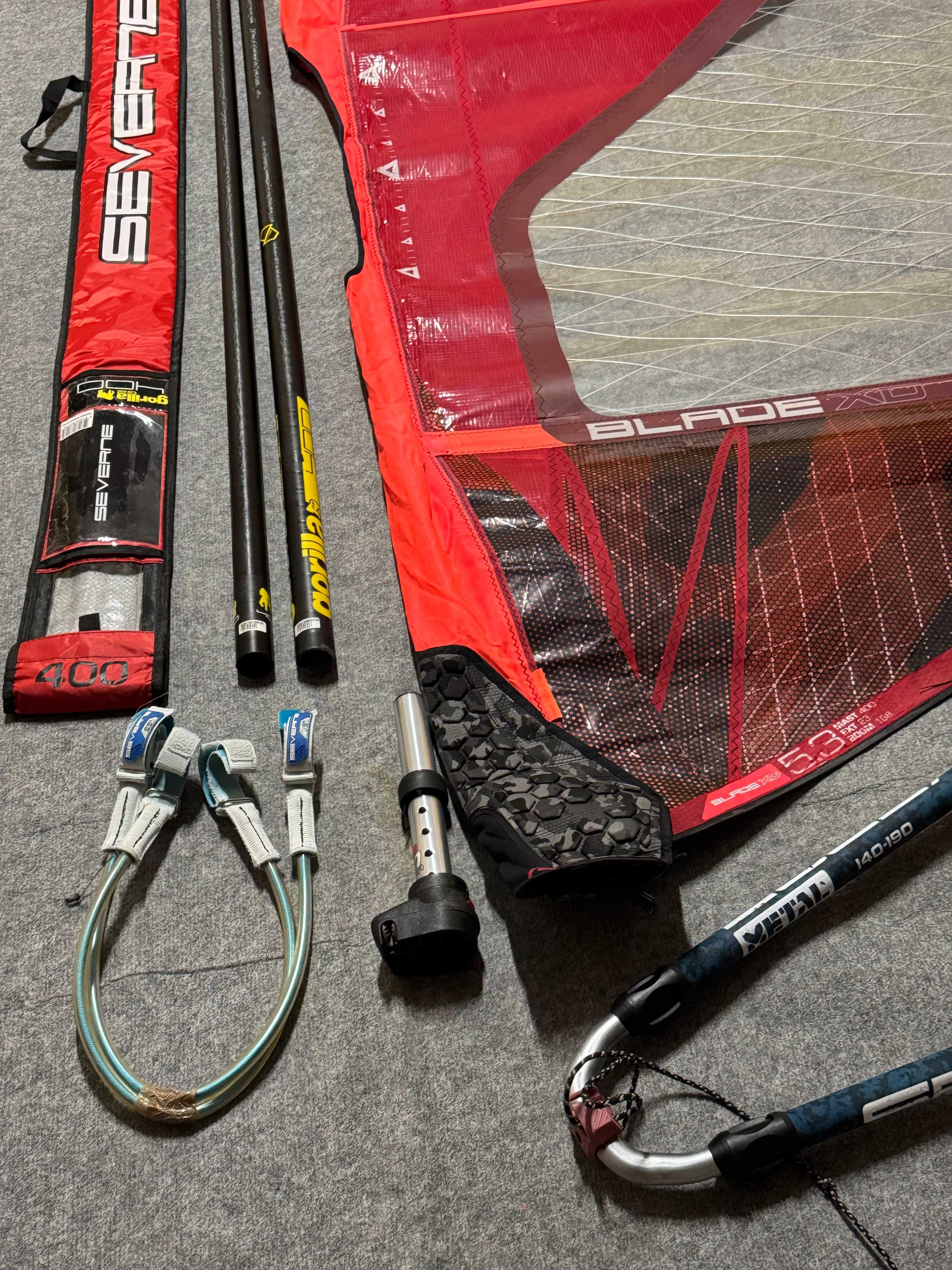 Severne BLADE 2024 - kompletny pędnik windsurfing